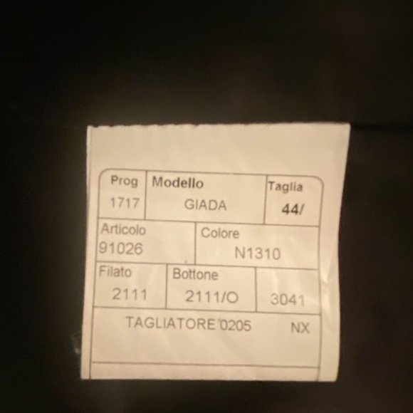 TAGLIATORE 02-05 unisex 
Coat 100% Italian Coat 
8 (US) - Black (44) - Picture 4 of 16